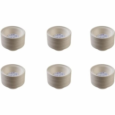 Genuine Joe Genuine Joe Bowls, Compostable, 12oz, White, 20PK GJO10233CT